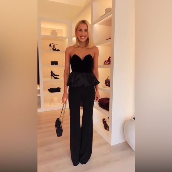 ZARA VELVET TOP ZW COLLECTION - Picture 4 of 17